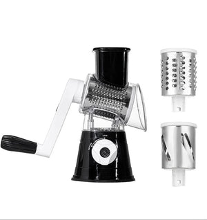 Rotary Cheese Grater and Vegetable Slicer