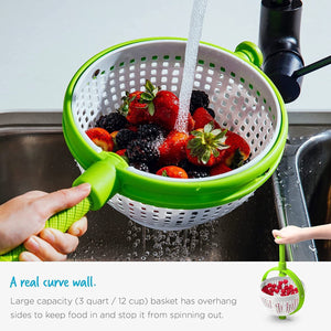 Spinning Food Drainer