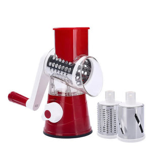 Rotary Cheese Grater and Vegetable Slicer